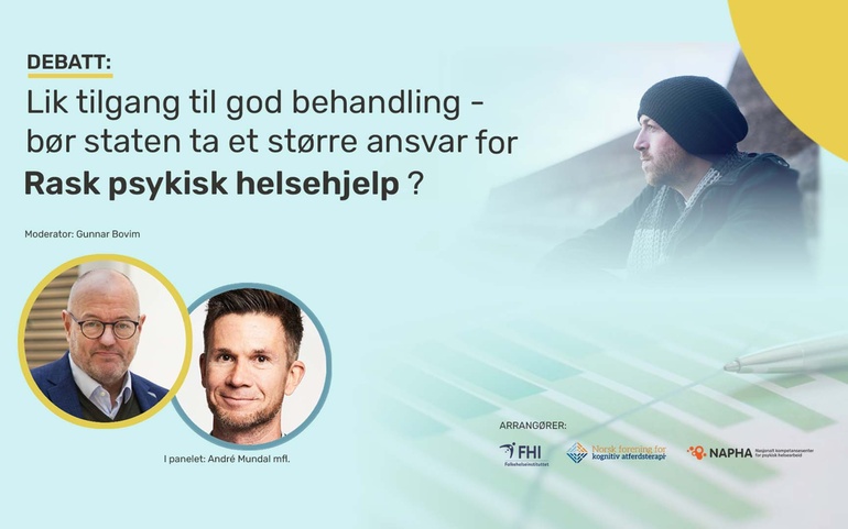 Startbilde RPH på Arendalsuka 2026 - © Ragnhild Krogvig Karlsen/NAPHA Startbilde RPH på Arendalsuka 2026