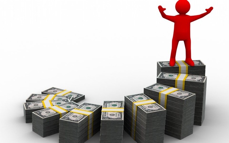 Pengetrapp - © www.colourbox.no Pengetrapp