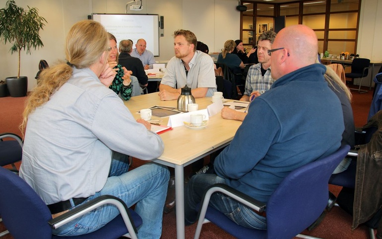 Gruppediskusjon Rotterdam - © Ragnhild Krogvig Karlsen/NAPHA Gruppediskusjon Rotterdam