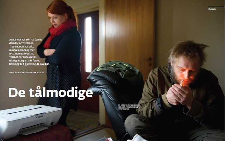 Reportasje fra Fontene, nov. 2014