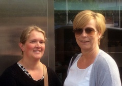 Eldbjørg Børresen (t.v.) og Elisabeth Kvaale